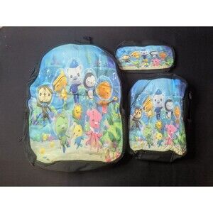 The Octonauts 3 PIECE SET Backpack, Lunch Bag and Pencil Bag